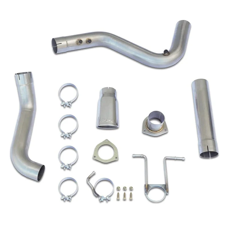 PPE 304 Stainless Steel DPF Back 4" Exhaust Kit 07.5-17 GM 6.6L Duramax - Image 2