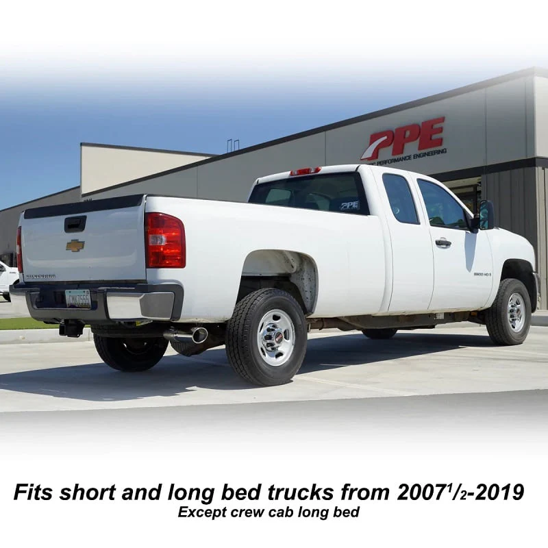PPE 304 Stainless Steel DPF Back 4" Exhaust Kit 07.5-17 GM 6.6L Duramax - Image 6