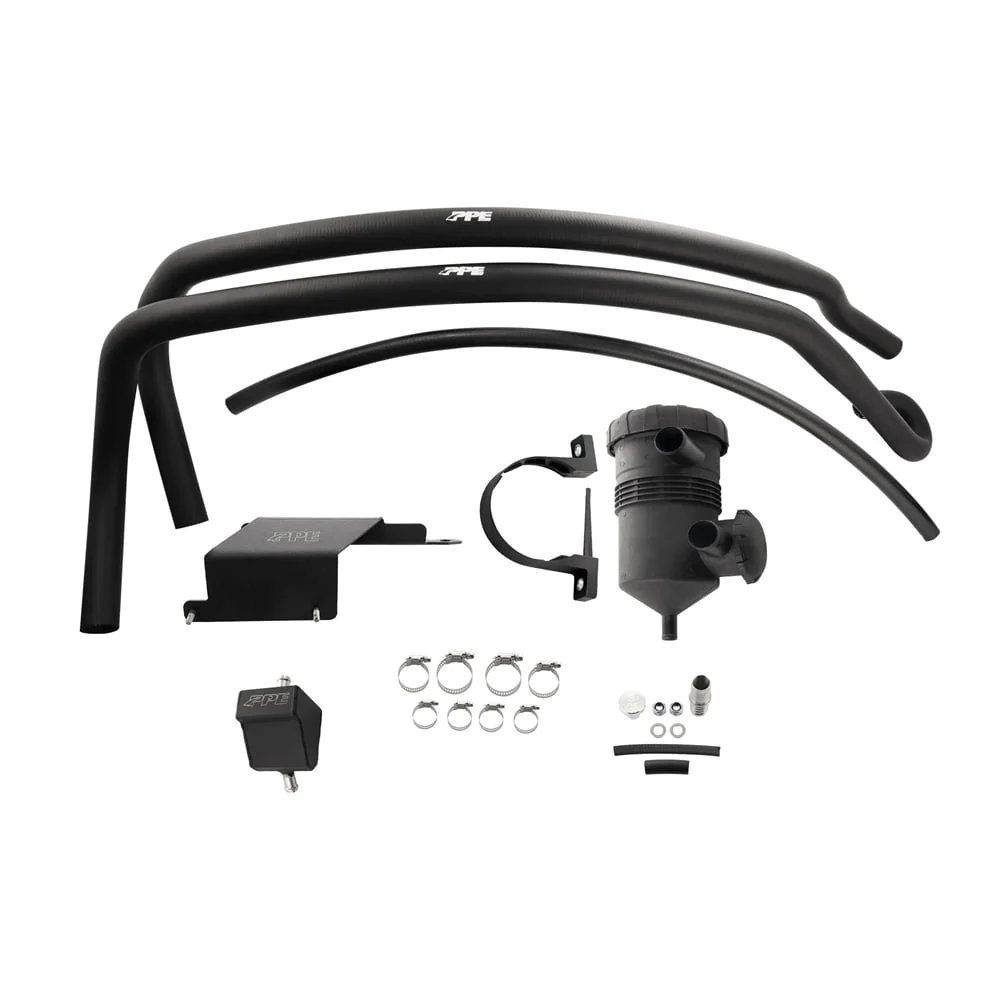PPE Crankcase Ventilation Oil/Water Separator Catch Can Kit  20-25 GM 1500 3.0L Duramax - Image 3