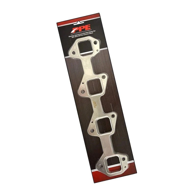 PPE High Performance Oversized Port Exhaust Manifold Gaskets 01-16 GM 6.6L Duramax - Image 3