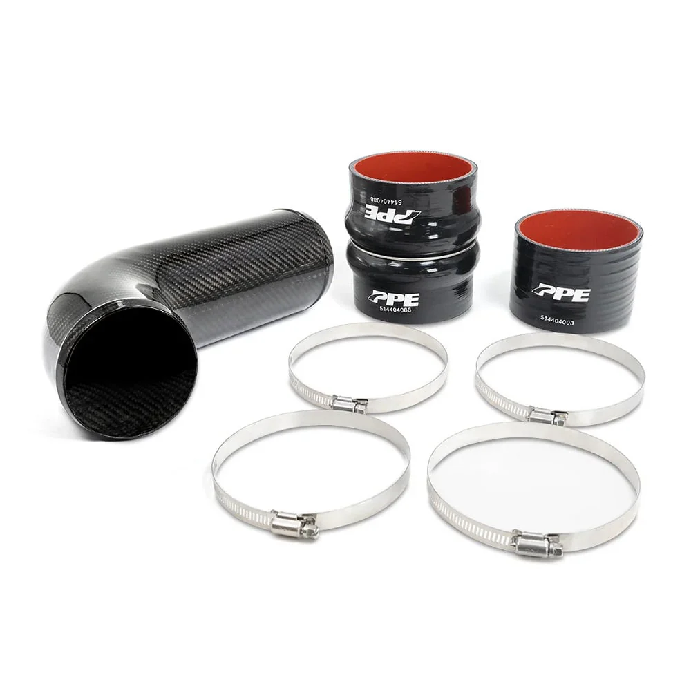 PPE Performance Zilla Carbon Fiber Turbo Inlet Tube 20-25 GM 6.6L Duramax L5P
