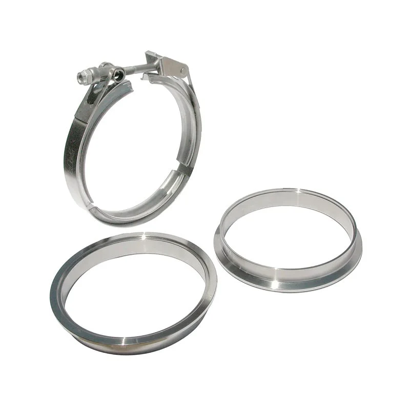 PPE Quick Release Stainless Steel V-Band 3-Piece Set - Image 3