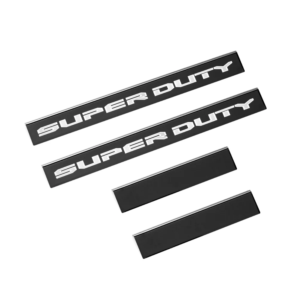Putco Black Door Sill Plates Kits | 99-22 Ford F-250/F-350/F-450/F-550 - Image 3