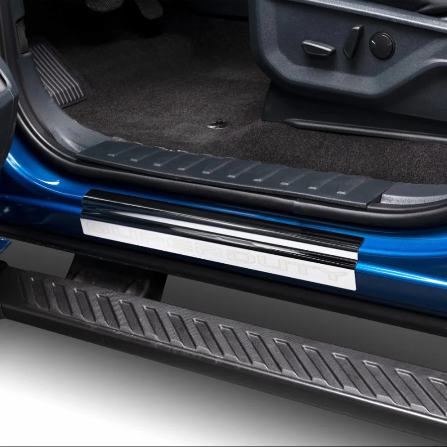 Putco Door Sill Plates | Polished or Black | 2DR or 4DR | 23-24 Ford F-250/F-350 - Image 6