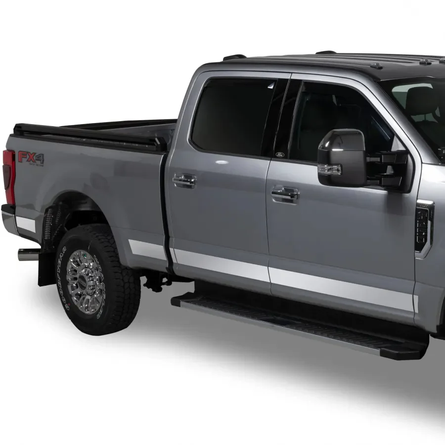 Putco Rocker Panels | Polished or Black | Super or Crew Cab | Standard Bed | 23-24 Ford F-250/F-350 - Image 11