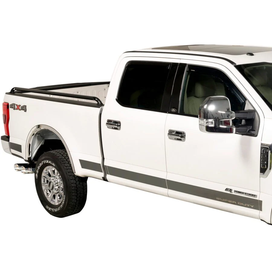 Putco Rocker Panels | Polished or Black | Super or Crew Cab | Standard Bed | 23-24 Ford F-250/F-350 - Image 7