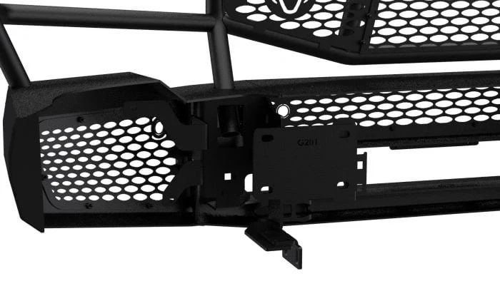 Ranch Hand Midnight Front Bumper With Grille Guard 15-23 GM 6.6L Duramax 2500/3500HD - Image 4