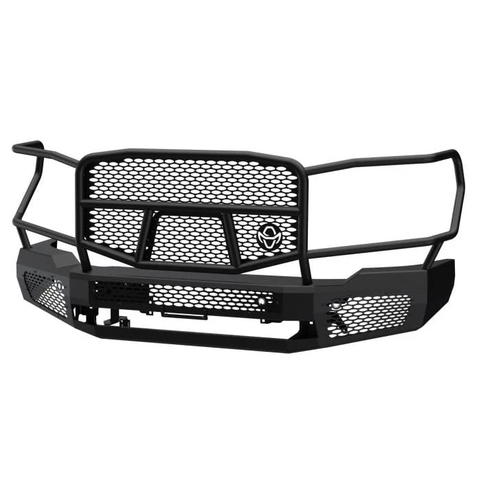 Ranch Hand Midnight Front Bumper With Grille Guard 15-23 GM 6.6L Duramax 2500/3500HD - Image 7