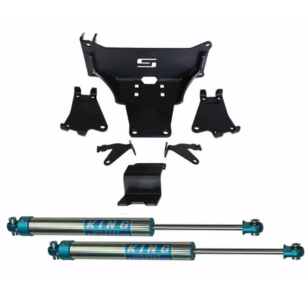 RealTruck SuperLift Dual Steering Stabilizer Kit 05-22 Ford F-250 / F-350 - Image 4
