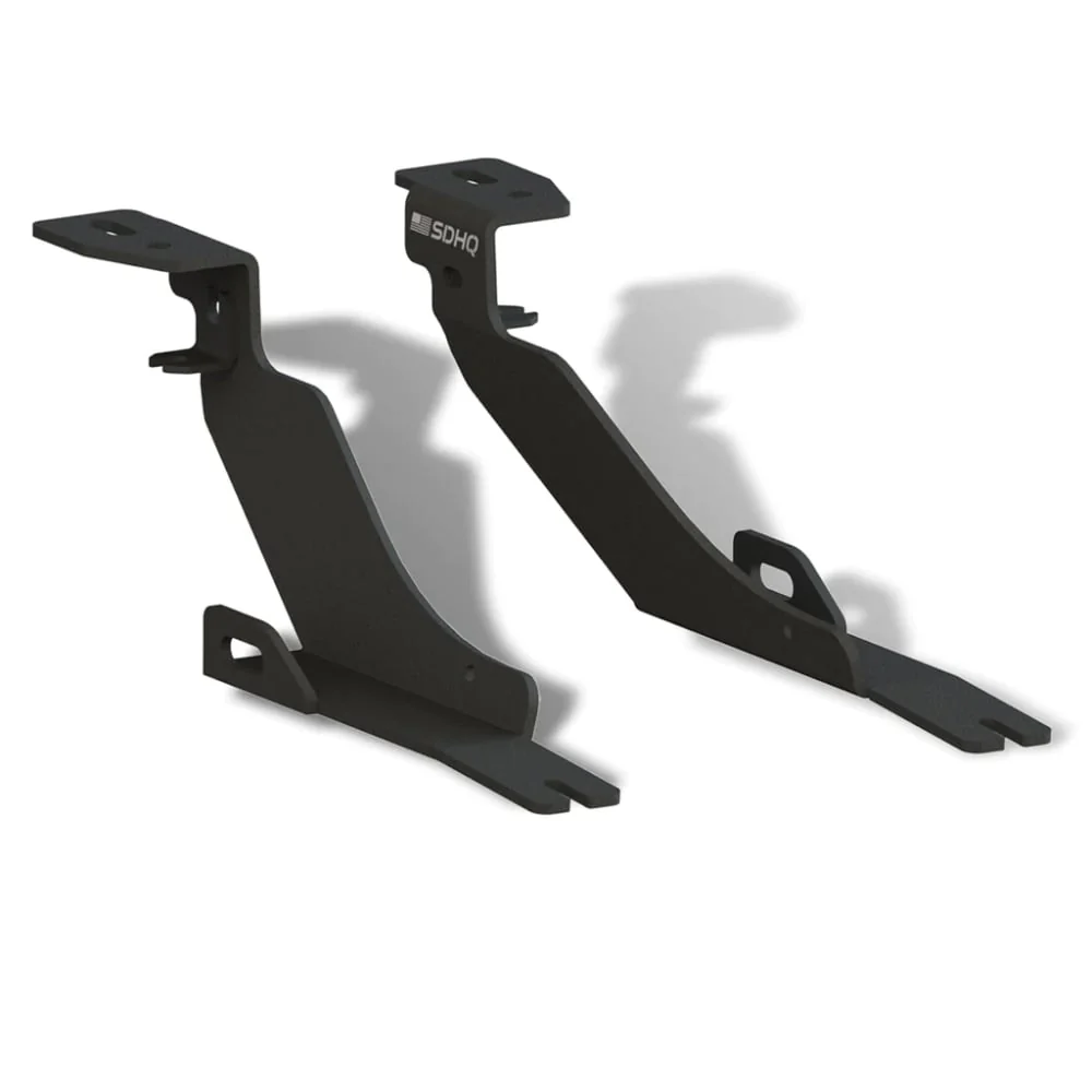 SDHQ Built A-Pillar Light Mounts 10-18 Ram 2500 / 3500