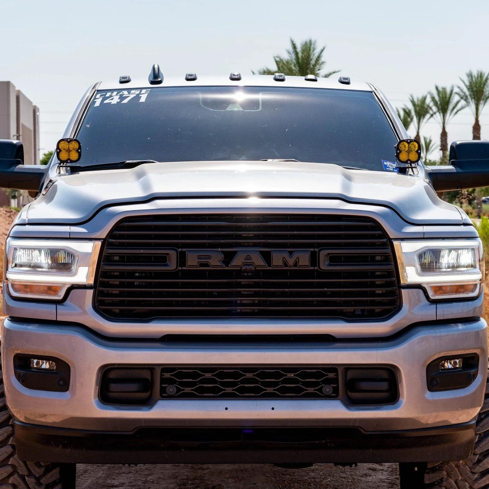 SDHQ Built A-Pillar Light Mounts 19-25 Ram 2500 / 3500 - Image 8