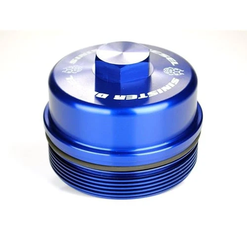Sinister Diesel Billet Cap Kit 08-10 6.4L Ford Powerstroke - Image 3