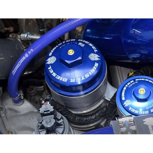 Sinister Diesel Billet Oil Filter Cap 03-10 Ford Powerstroke - Image 4