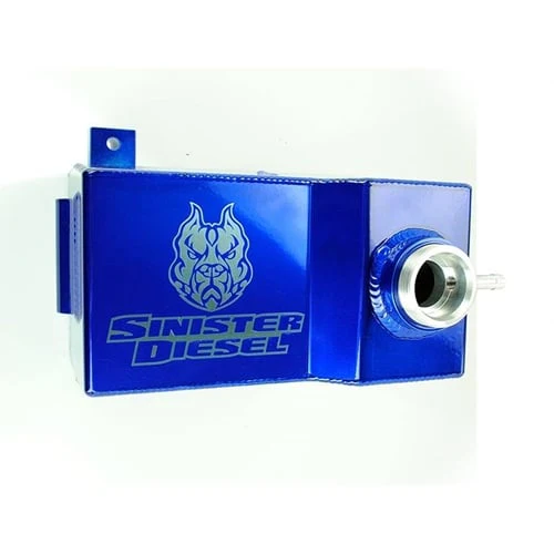 Sinister Diesel Coolant Reservoir Degas Bottle 13-15 6.6L GM Duramax LML - Image 2