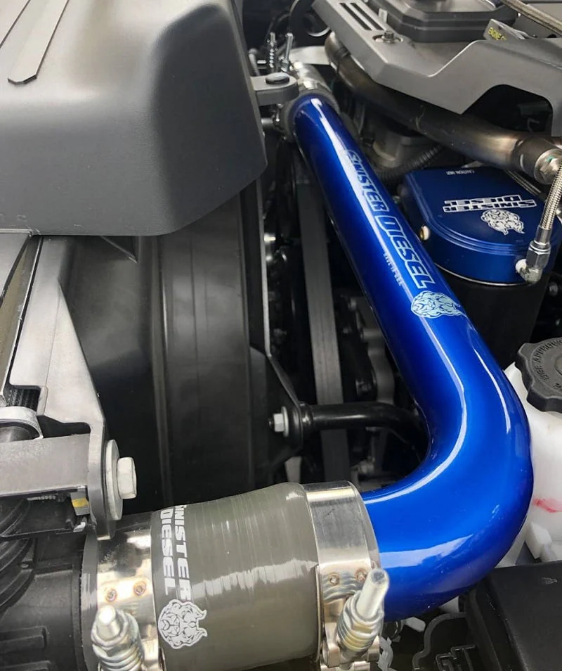 Sinister Diesel Radiator Pipe 19-20 Ram 6.7L Standard Output Cummins - Image 9