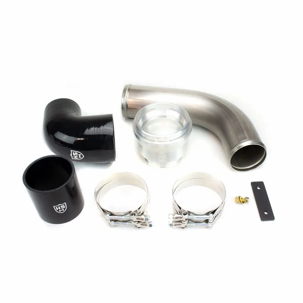 H&S Motorsports Steel Intercooler Pipe Upgrade Kit 17-24 Ford 6.7L Powerstroke - Image 2