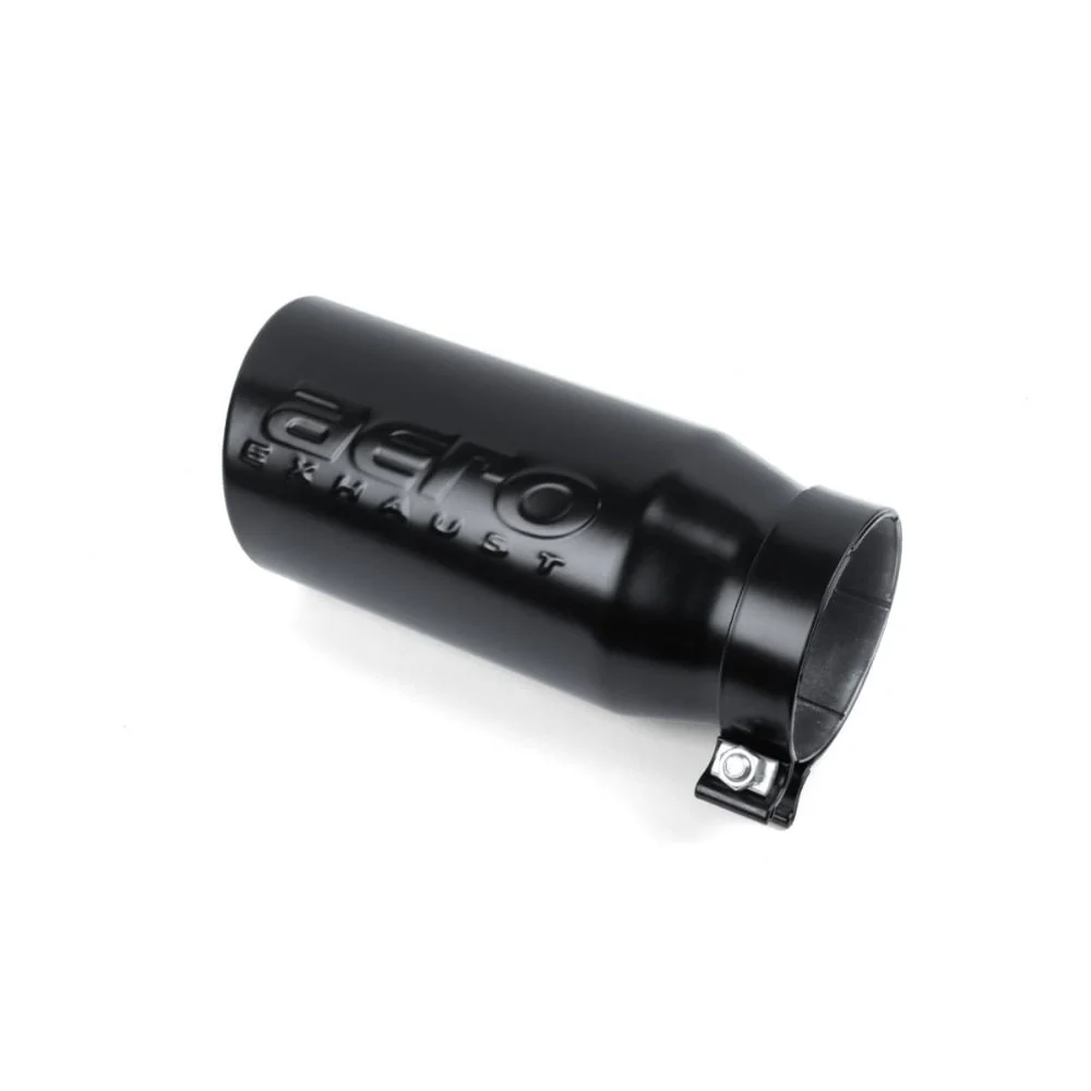 Aeroturbine 4" Inlet 5" Outlet Rolled Edge Angle Cut Bolt-On Aero Exhaust Tip - Image 3