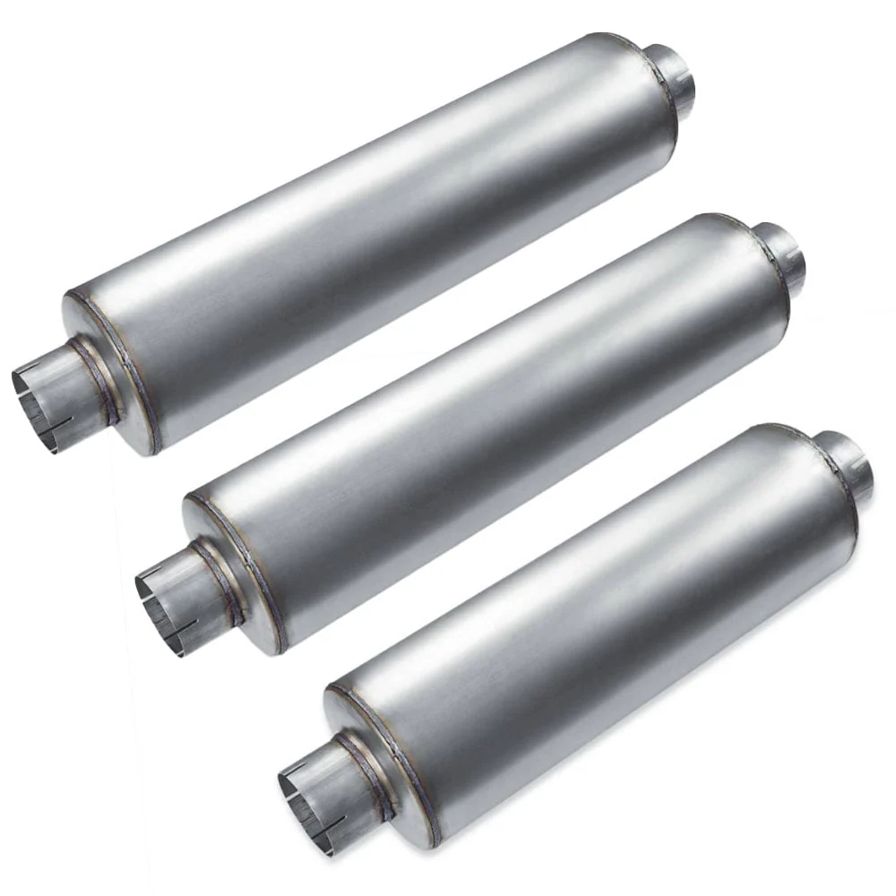 Street Performance 8" Round Body HD Muffler - Image 2