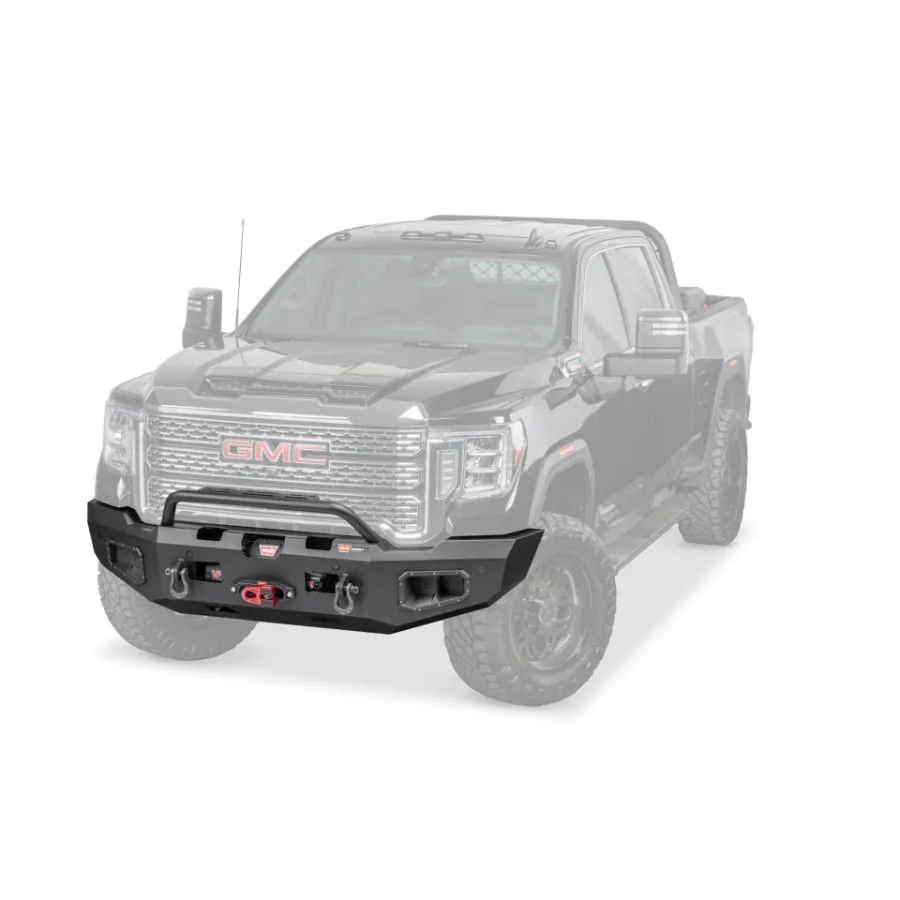 Warn Ascent Front Winch Bumper 20-23 GMC 2500HD/3500 - Image 3