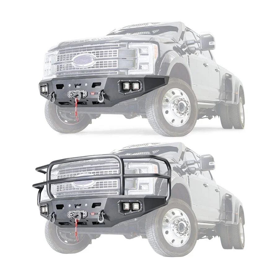 Warn Ascent HD Front Winch Bumpers 17-22 Ford F-450/F-550 - Image 2