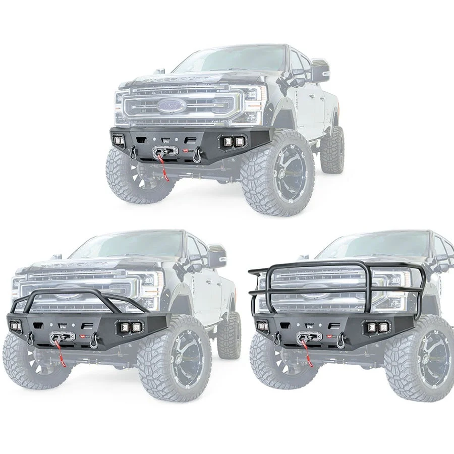 Warn Ascent HD Front Winch Bumpers 19-22 Ford F-250/F-350 - Image 2