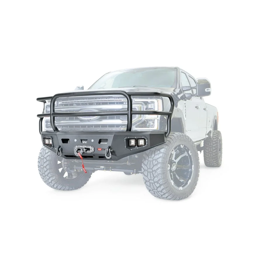 Warn Ascent HD Front Winch Bumpers 19-22 Ford F-250/F-350 - Image 5