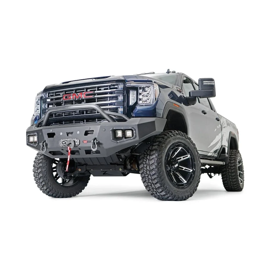 Warn Ascent HD Front Winch Bumpers 20-23 GMC 2500HD/3500 - Image 4