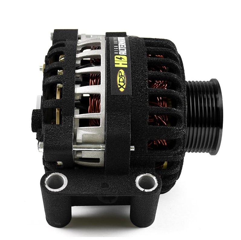 XDP XD349 Wrinkle Black HD High Output Alternator 06-07 Ford 6.0L Powerstroke - Image 2
