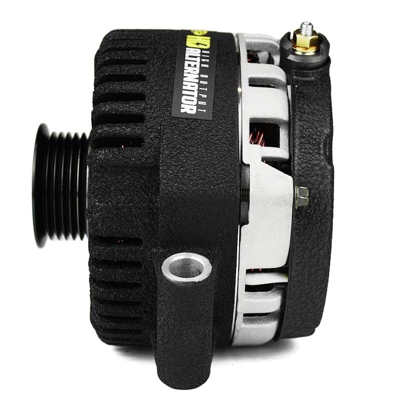 XDP XD358 Wrinkle Black HD High Output Secondary Alternator 03-07 Ford 6.0L Powerstroke - Image 3