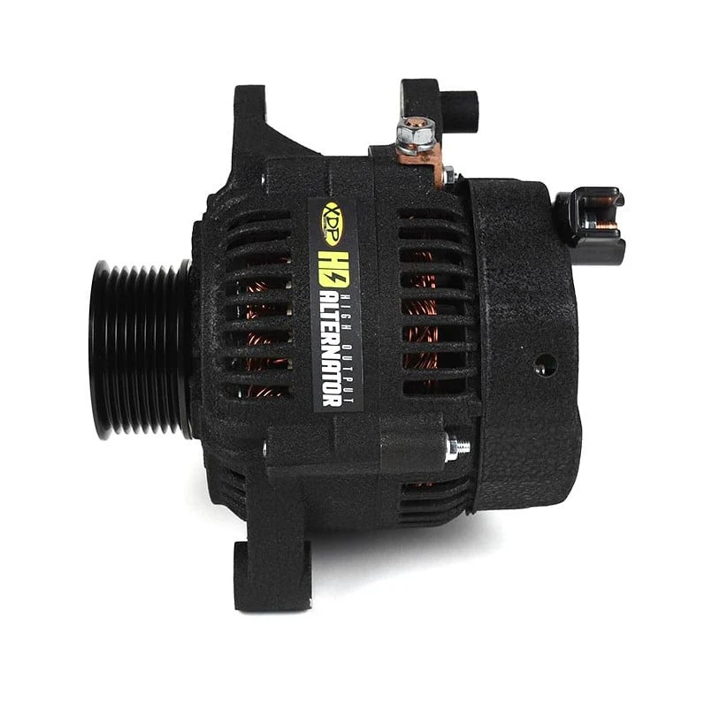 XDP XD511 Wrinkle Black HD High Output Alternator 99-02 Dodge Ram 5.9L Cummins - Image 2