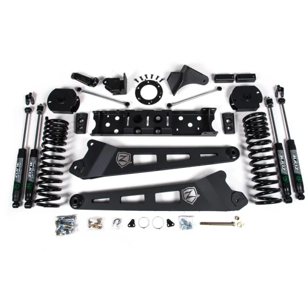 Zone Offroad 4.5" Radius Arm Lift Kit 19-22 Ram 2500 Cummins 4WD - Image 2