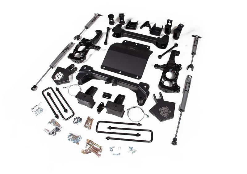 Zone Offroad 5" Suspension Lift Kit W/ Fox Shocks 20-23 GM 2500HD / 3500 - Image 2