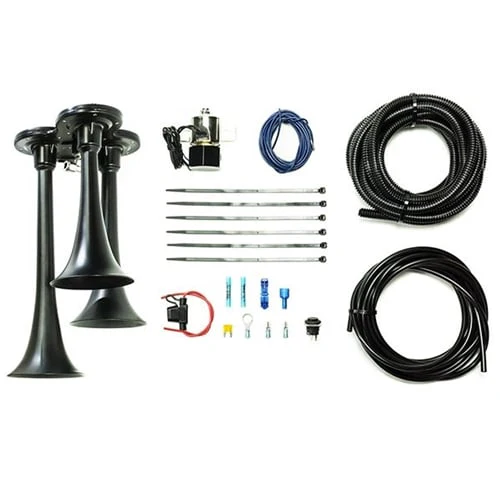 PacBrake HP10235 Basic Trio Air Horn Kit - Image 2