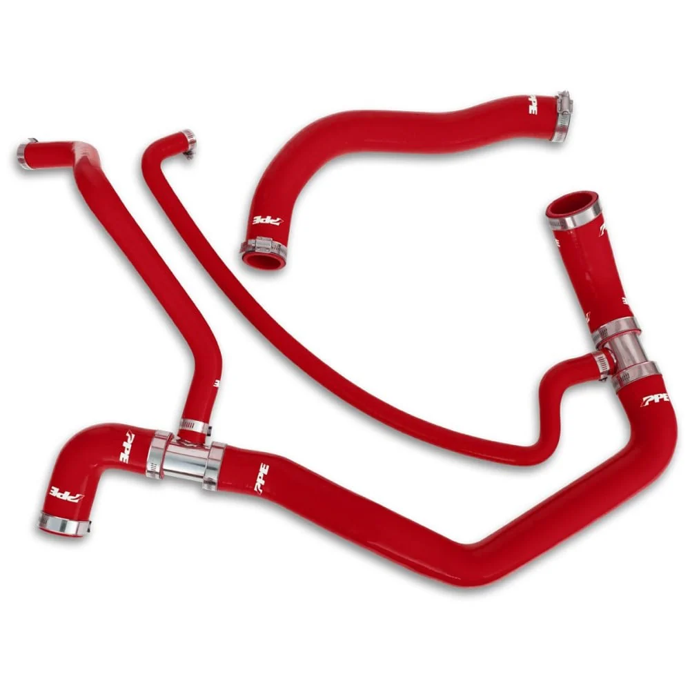 PPE 119020100 Silicone Upper and Lower Coolant Hose Kit 01-05 6.6L GM Duramax - Image 2