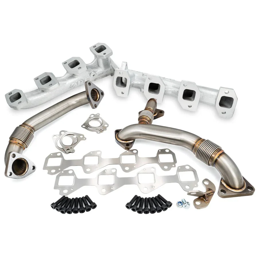 PPE High Flow Exhaust Manifolds with Up-Pipes-50 State Legal 01-10 Duramax - Image 10