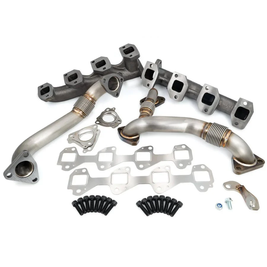 PPE High Flow Exhaust Manifolds with Up-Pipes-50 State Legal 01-10 Duramax - Image 15