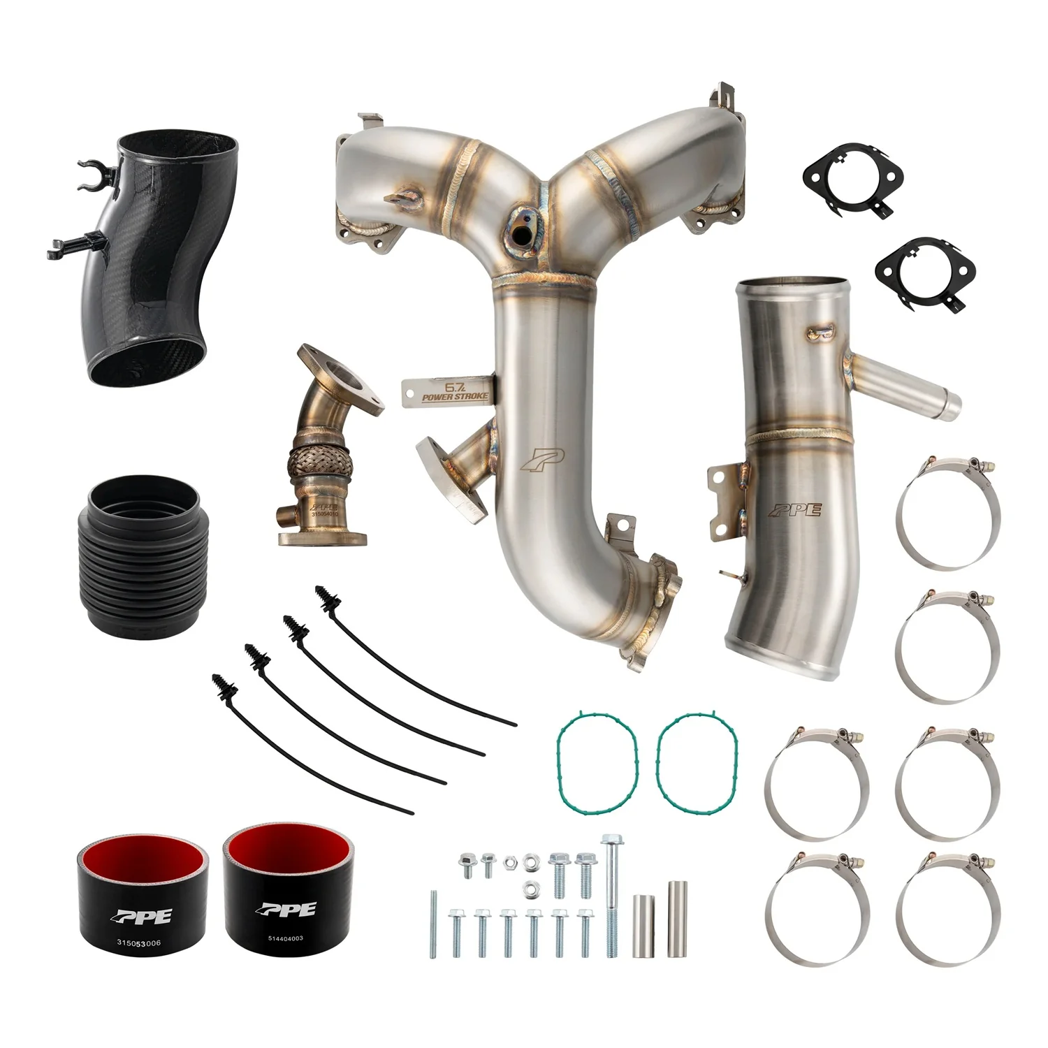 PPE Zilla Intake Manifold and Turbo Inlet 15-16 Ford 6.7L Powerstroke - Image 2