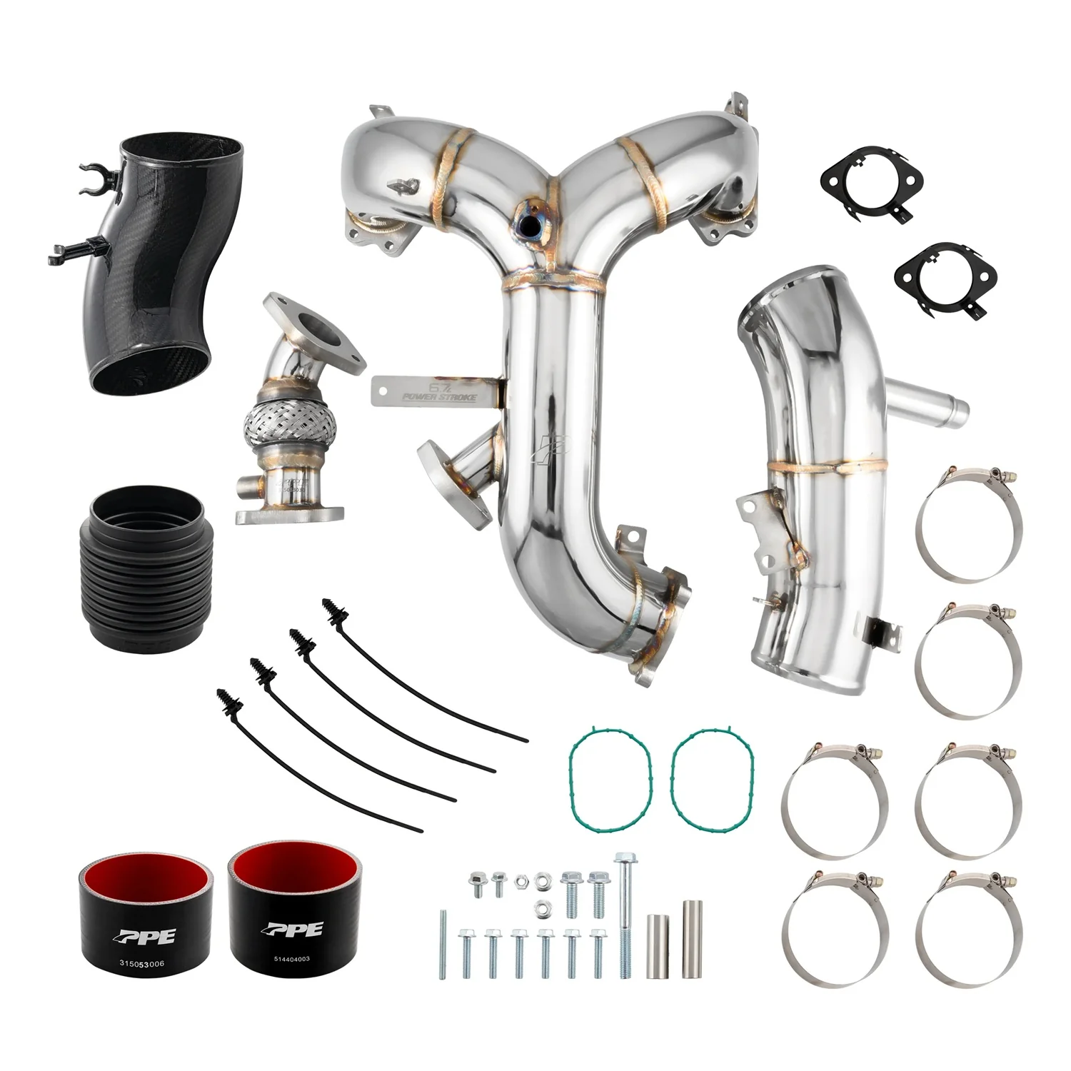 PPE Zilla Intake Manifold and Turbo Inlet 15-16 Ford 6.7L Powerstroke - Image 3