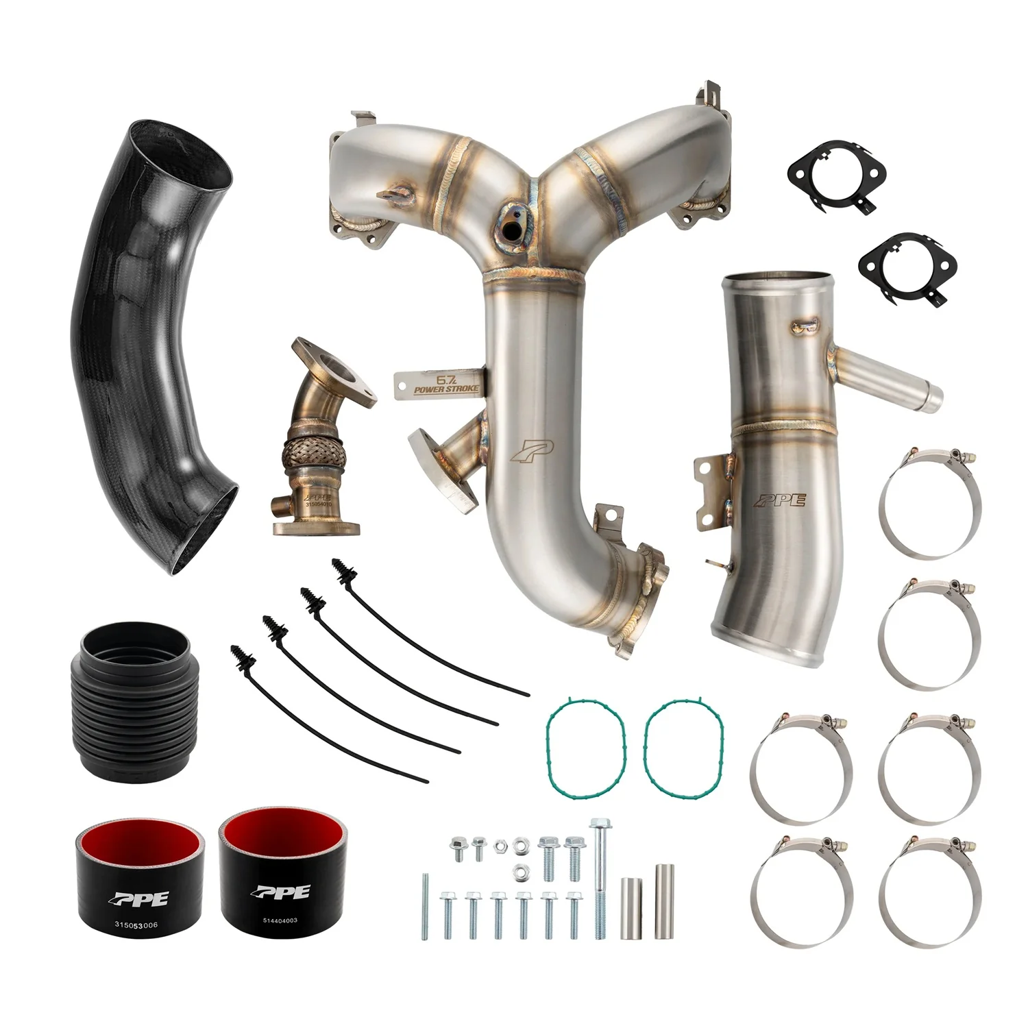 PPE Zilla Intake Manifold and Turbo Inlet Kit 17-19 Ford 6.7L Powerstroke - Image 2