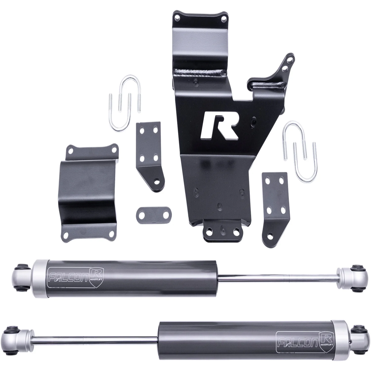 ReadyLIFT Bolt On Falcon-equipped Dual Steering Stabilizer System 05-26 Ford F-450/F550 - Image 4