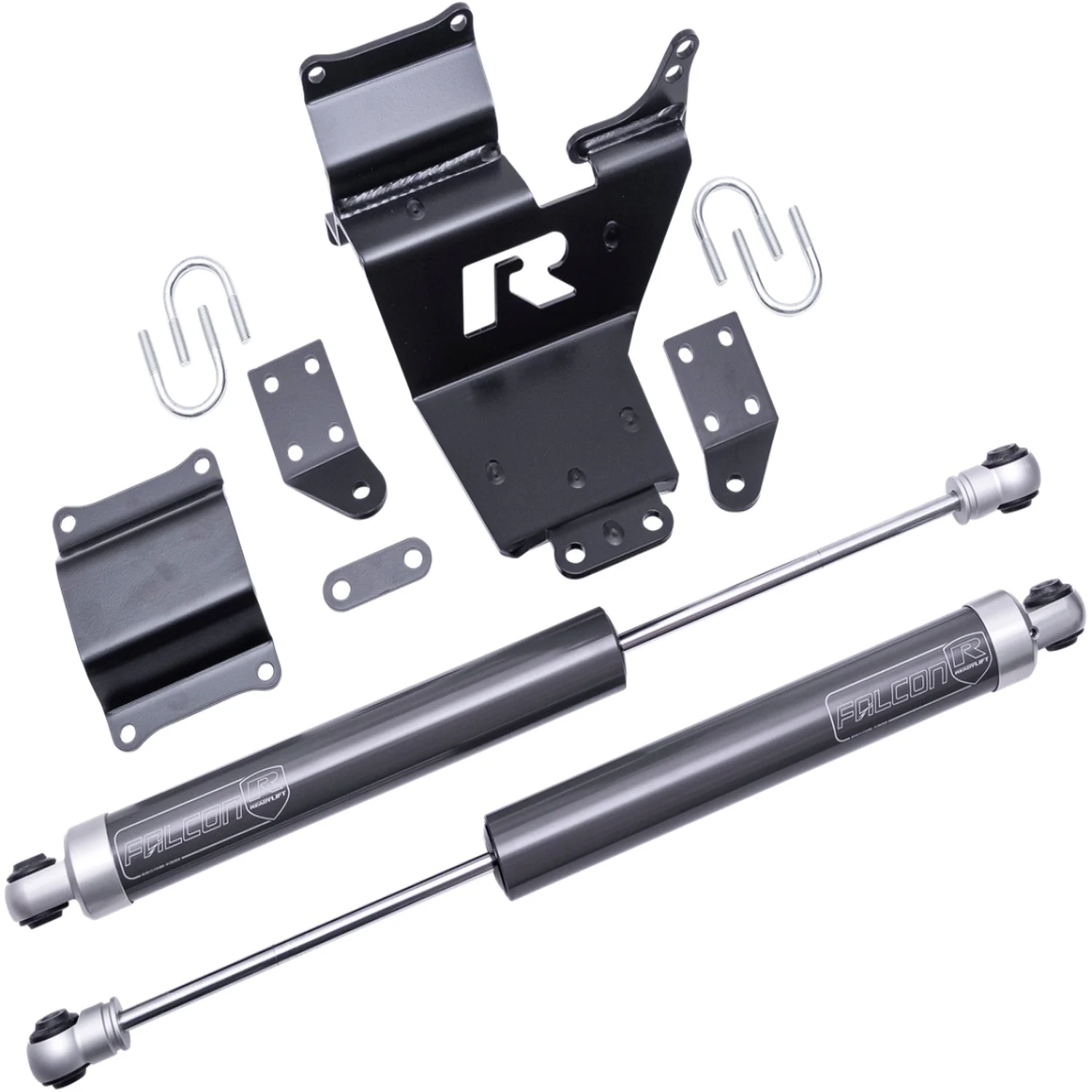 ReadyLIFT Bolt On Falcon-equipped Dual Steering Stabilizer System 05-26 Ford F-450/F550 - Image 5