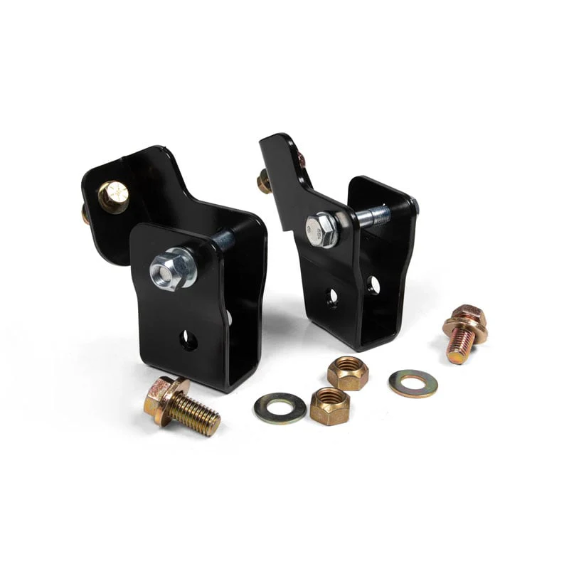 JKS Rear Shock Extension Brackets 20-23 Jeep Wrangler JL 3.0L EcoDiesel - Image 2