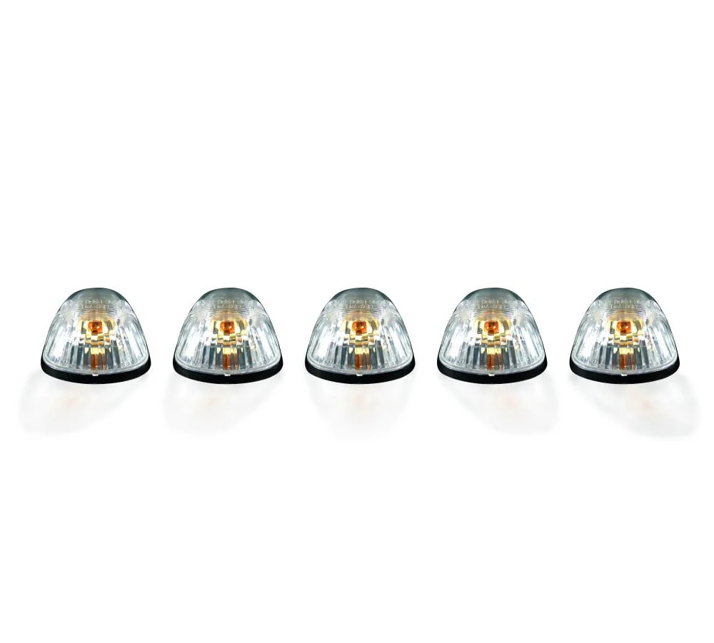 RECON 5 Piece Amber Bulbs Cab Roof Lights 94-98 Dodge Ram 2500 / 3500 - Image 3