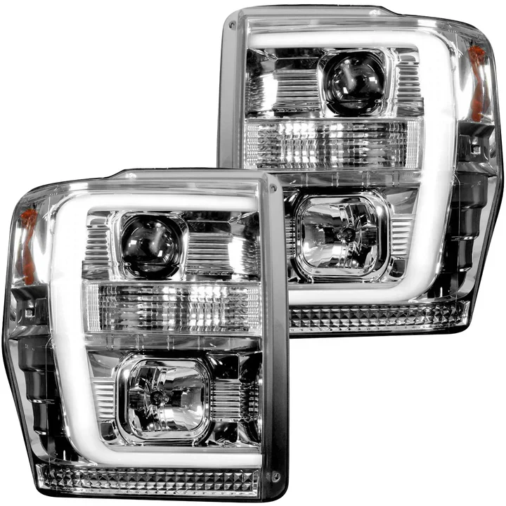 RECON Projector Headlights with OLED Halos 08-10 Ford SuperDuty - Image 3