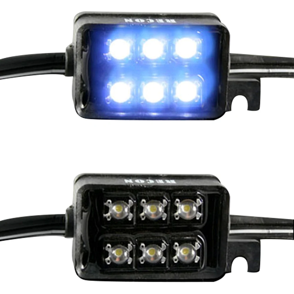 RECON LED Tail Lights 94-02 Dodge Ram 264170BK/BRK/RD/CL - Image 2