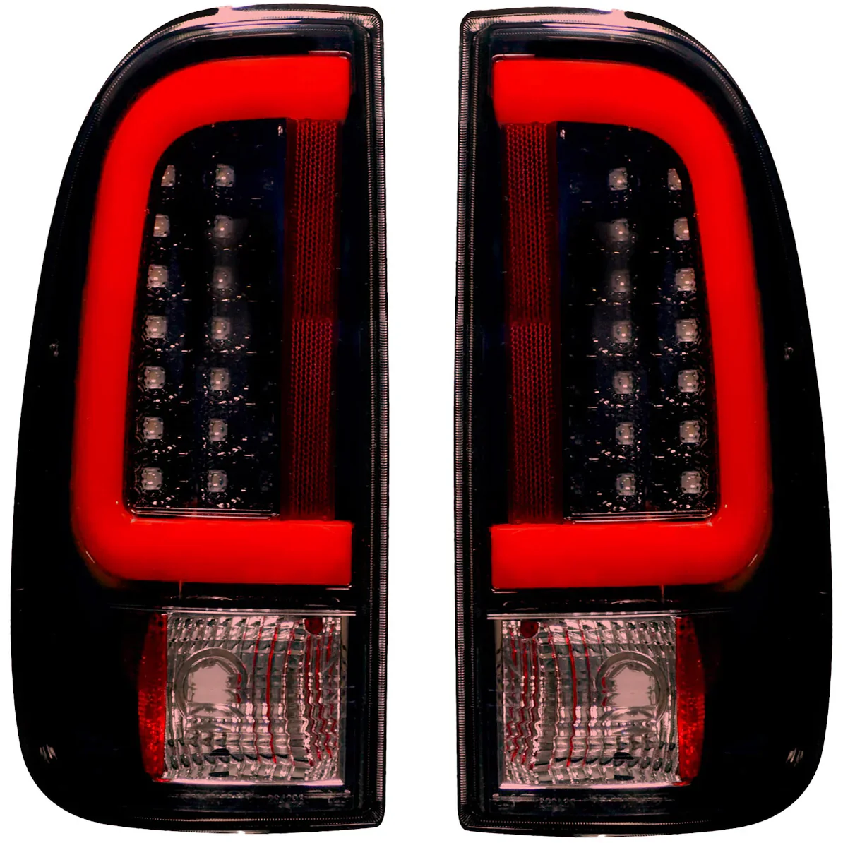 RECON LED Tail Lights 1999-07 Ford SuperDuty - Image 2