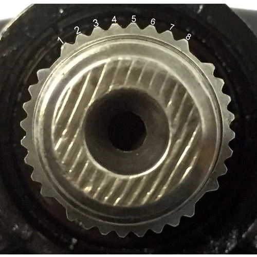 Red-Head Steering Gear Box 97-00 Ford  F-250 / F-350 with 32 Spline Sector - Image 3