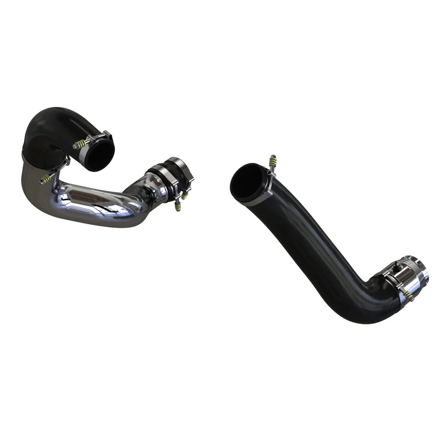 S&B Cold and Hot Side Intercooler Pipe 17-19 GM 6.6L Duramax L5P - Image 2
