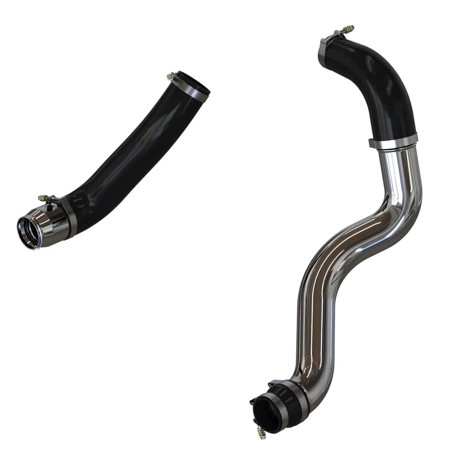 S&B Cold and Hot Side Intercooler Pipe 17-19 GM 6.6L Duramax L5P - Image 3