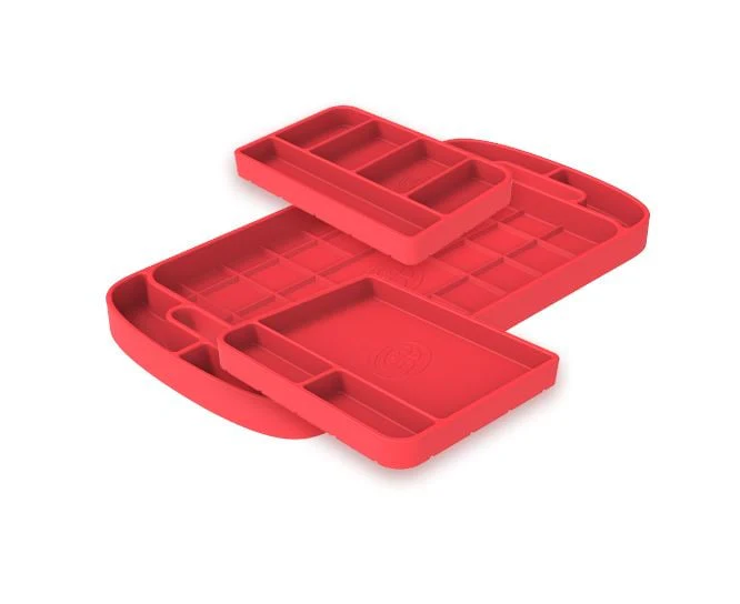 S&B Flexible Silicone Tool Tray 3 Piece Set - Image 3